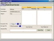 HS Multi-Email Sender screenshot
